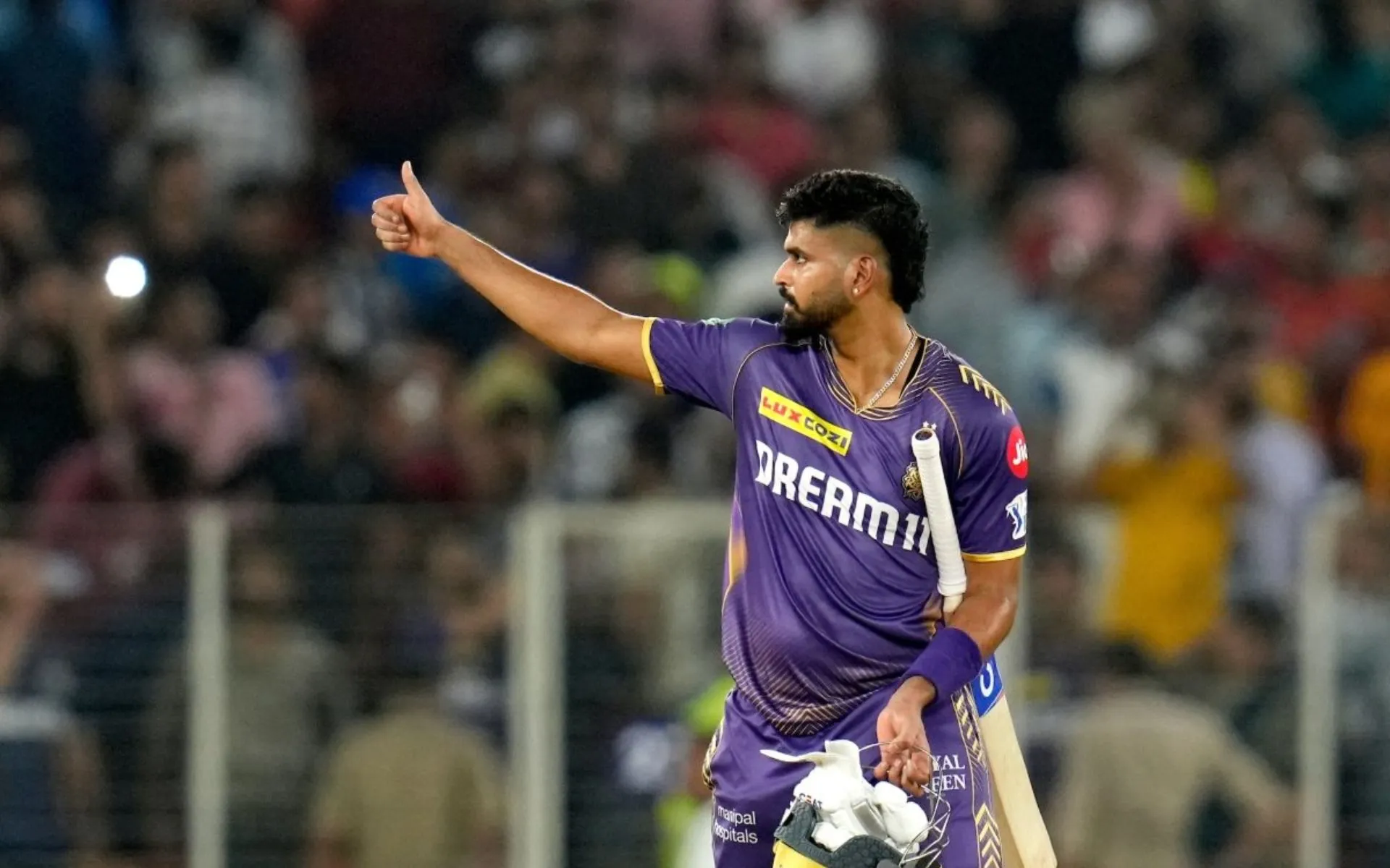 Shreyas Iyer- (Source:@Johns/X.com)