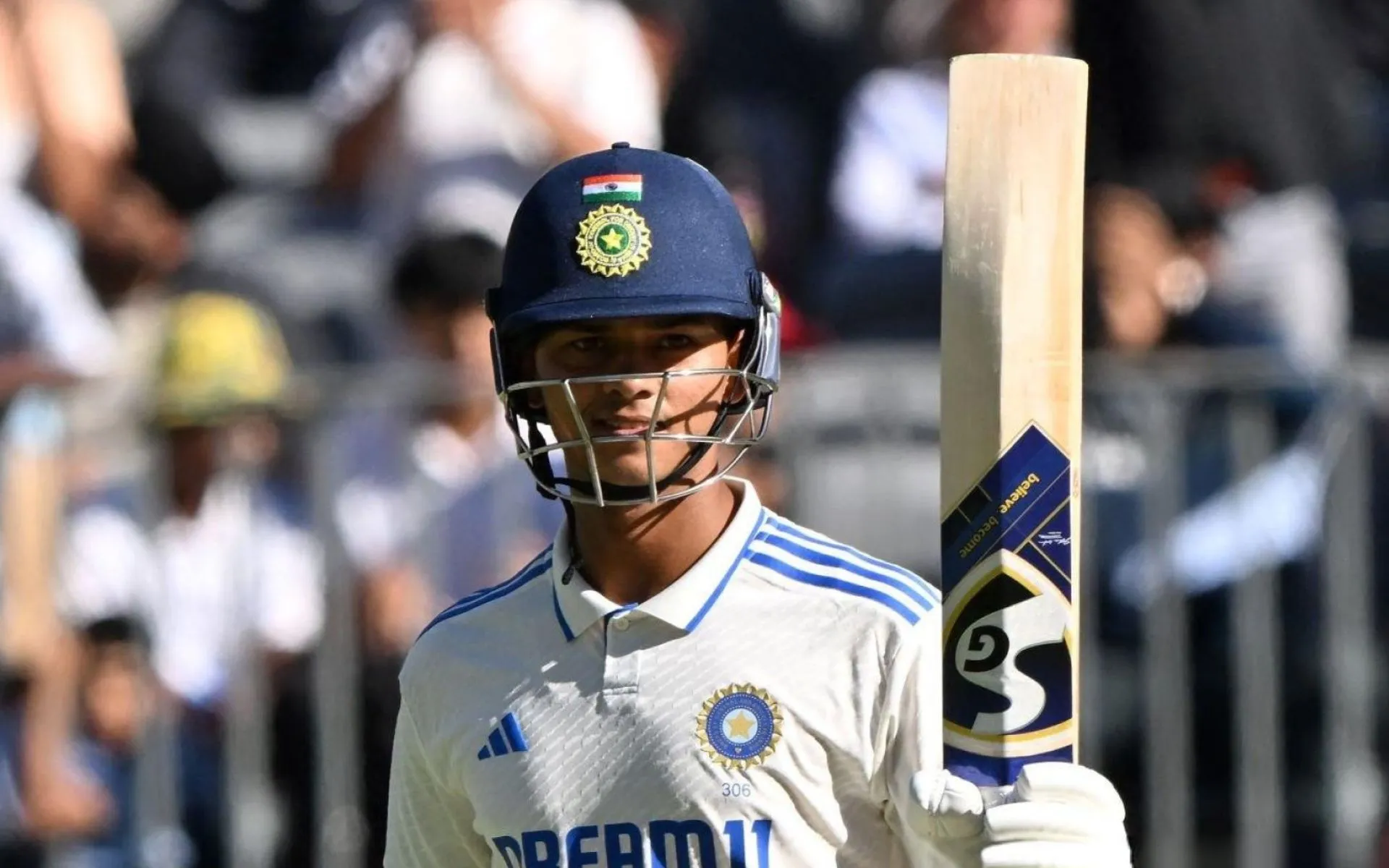 Yashasvi Jaiswal’s stellar century against Australia (Source:@ShuhidAufridi,x.com)