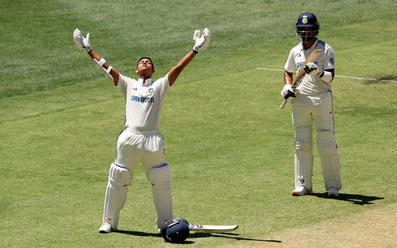 Jaiswal brings up his 4th Test ton [Source: @BCCI/X.Com]
