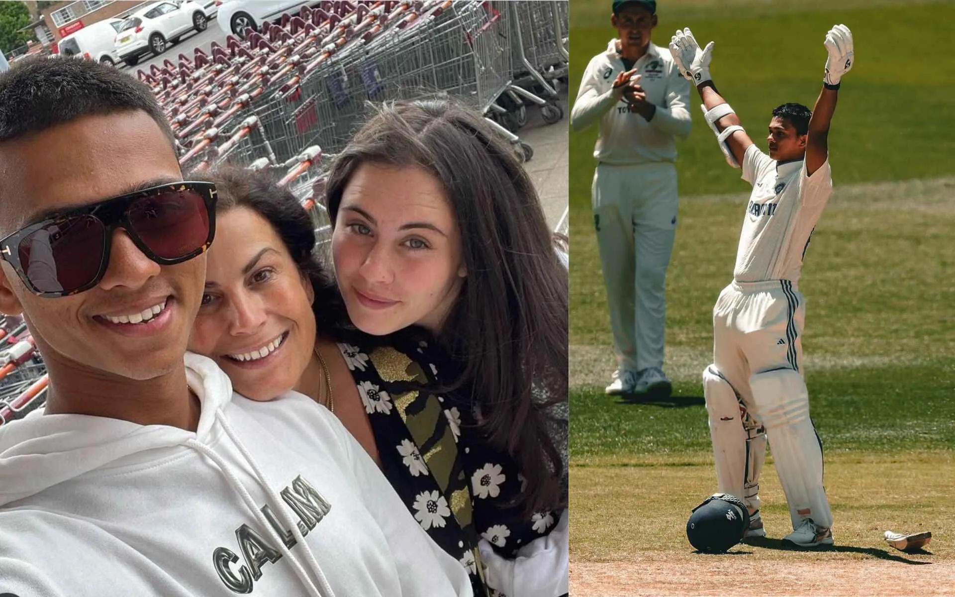 Yashasvi Jaiswal's rumoured girlfriend Maddie Hamilton (Source:@mainbhiengineer,x.com)