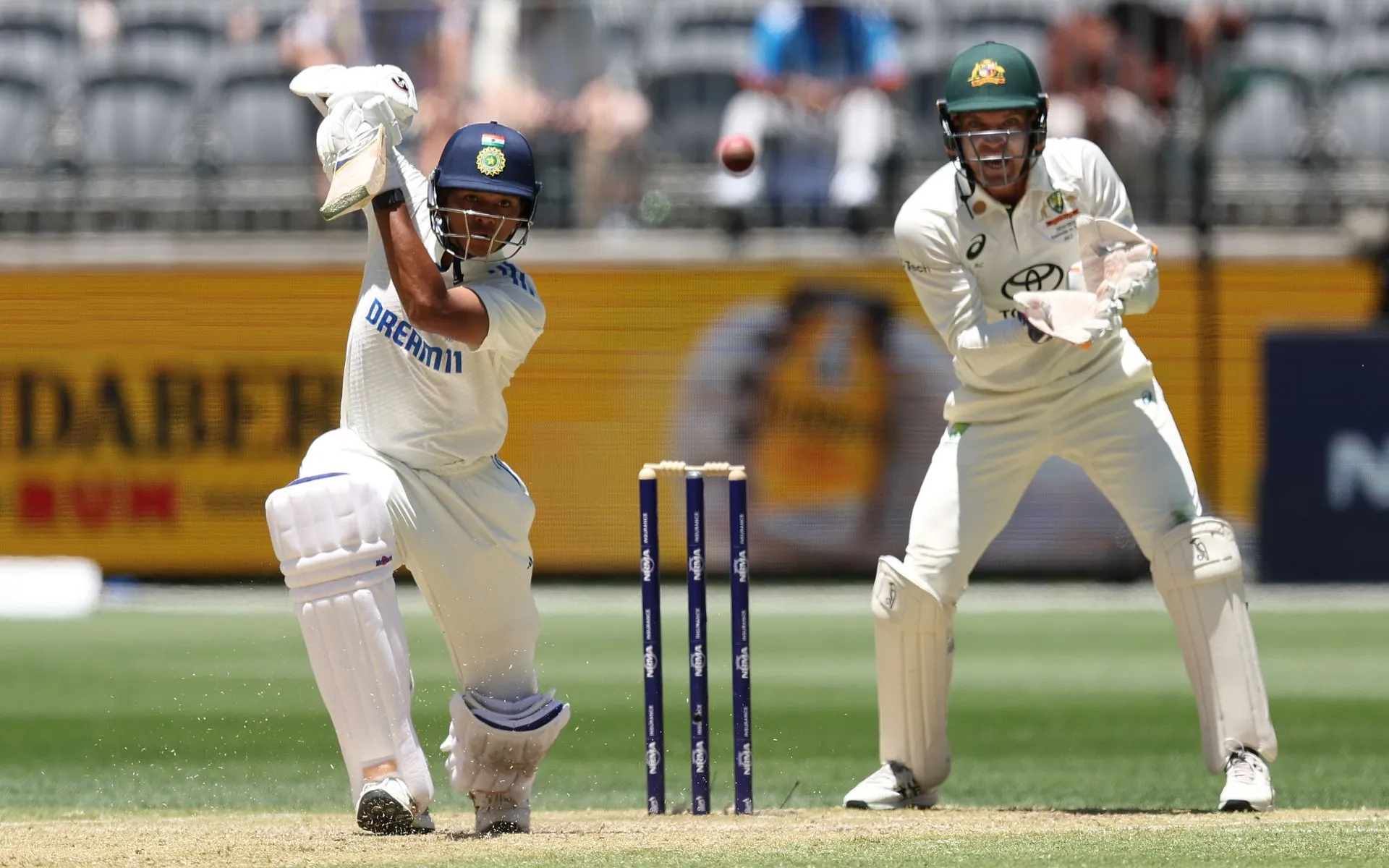 Jaiswal in action Vs Australia [Source: @BCCI/X.Com]
