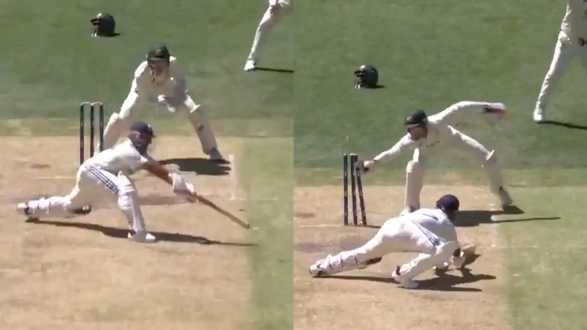 Pant was dismissed by Lyon [Source: @gavaskar_theman/X]