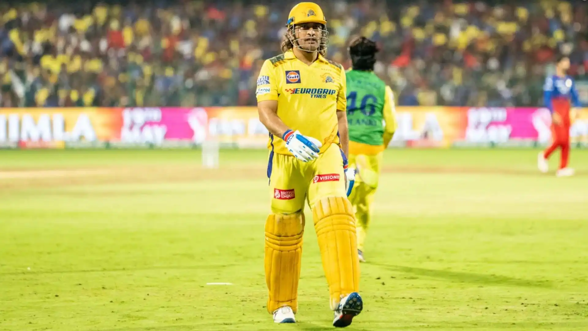 MS Dhoni in action for CSK [Source: IPLT20.com]