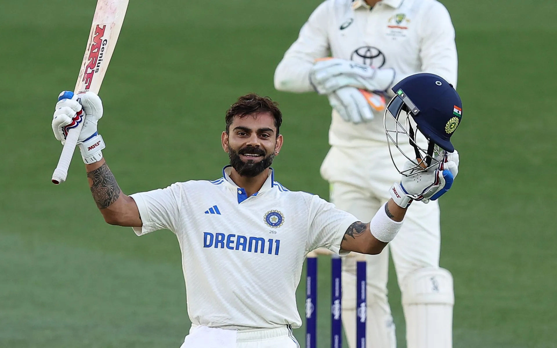 Virat Kohli recorded his 30th Test century [Source: @BCCI/x]