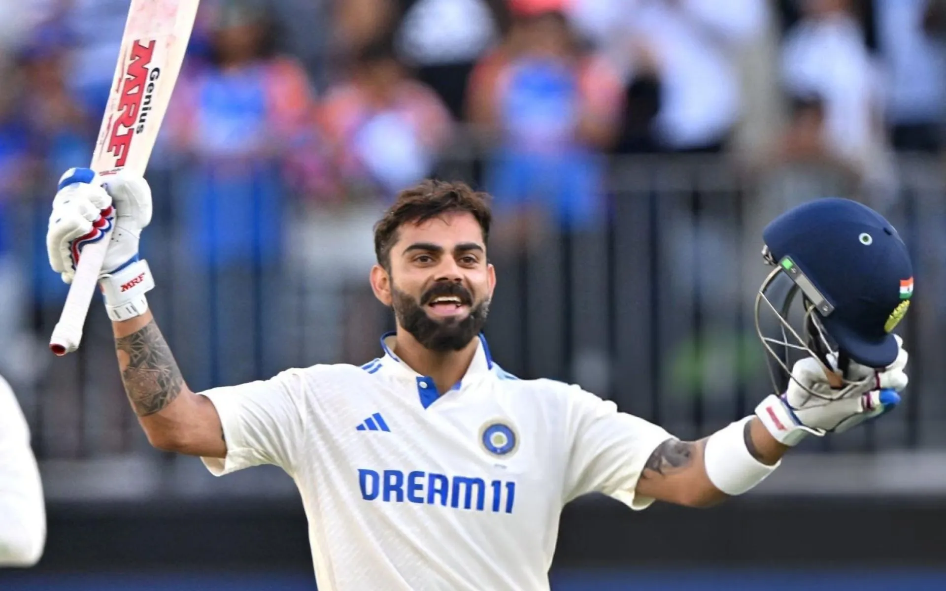 Virat Kohli scored his 81st century against Australia in Perth [Source: @KohliSensation/x.com]