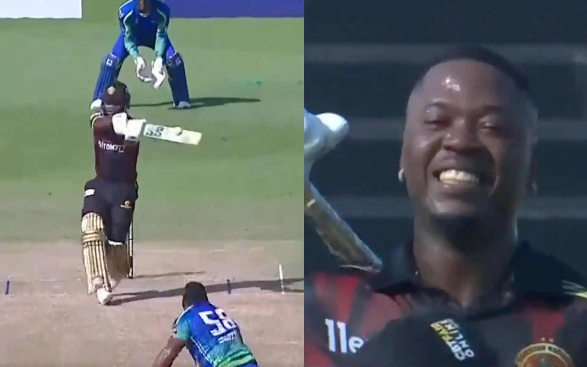 Sherfane Rutherford creates history in Abu Dhabi T10 League [Source: @FanCode/X.com]
