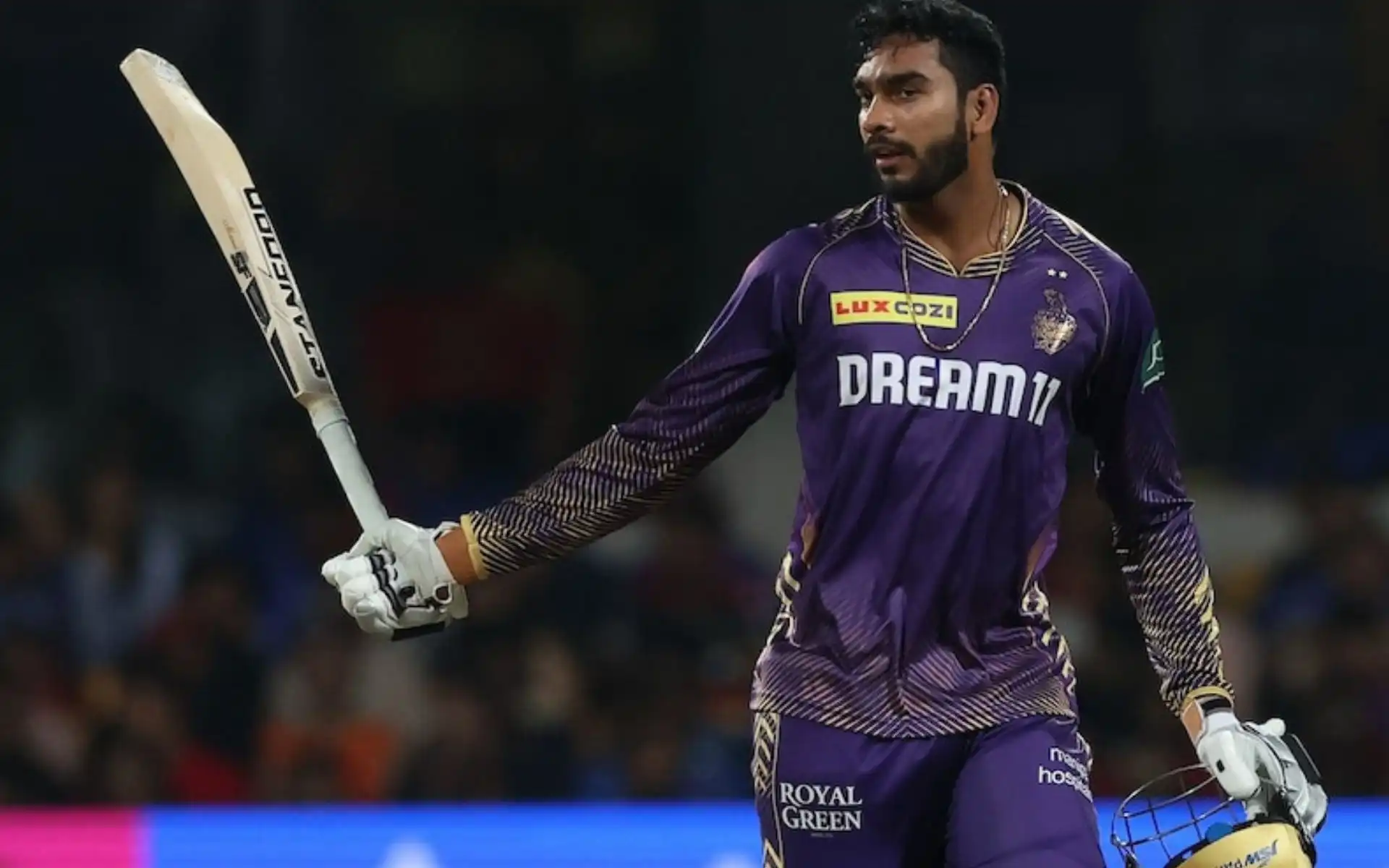 Venkatesh Iyer has been bought back by KKR for INR 23.75 Cr in IPL 2025 Mega Auction [Source: @LoyalSachinFan/x.com]