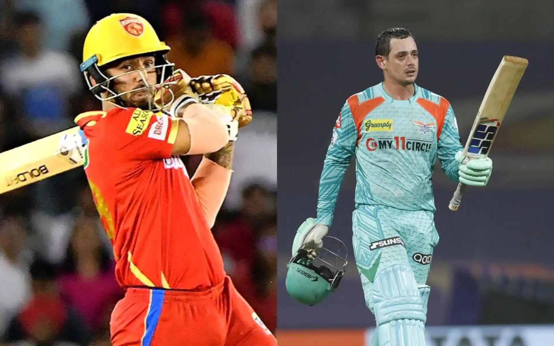 Jitesh Sharma and Quinton de Kock [Source: @ImTanujSingh, @mandhana09/x.com]