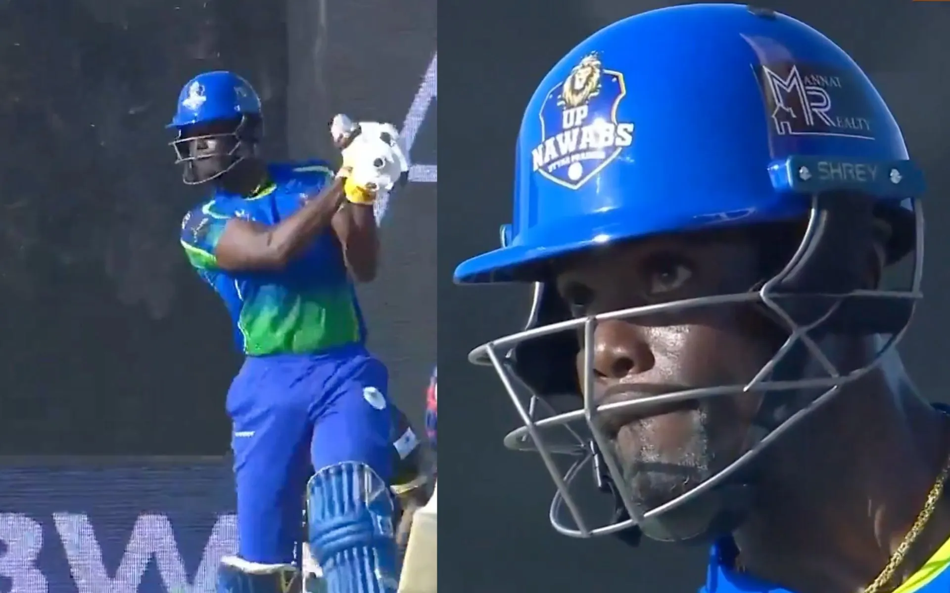 Andre Fletcher slammed an explosive 75 off 25 balls (Source: @fancode/X.com)