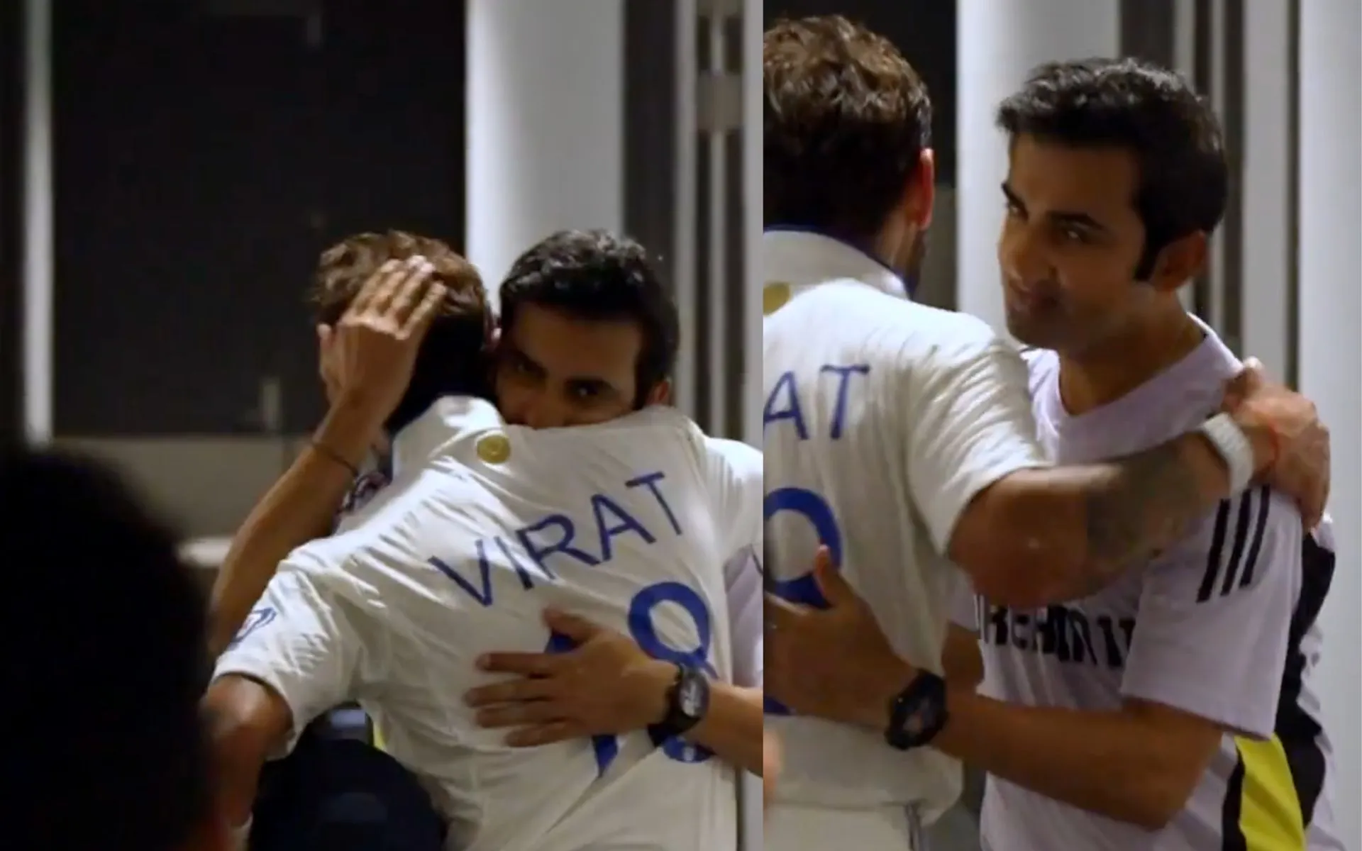 Kohli shares hug with Gambhir [Source: @BCCI/X.om]
