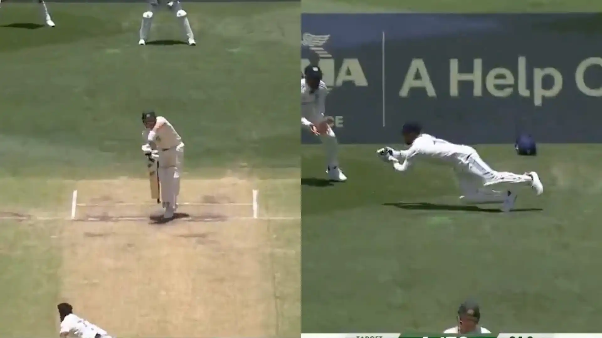 Steve Smith was dismissed by Siraj [Source: @gavaskar_theman/X]