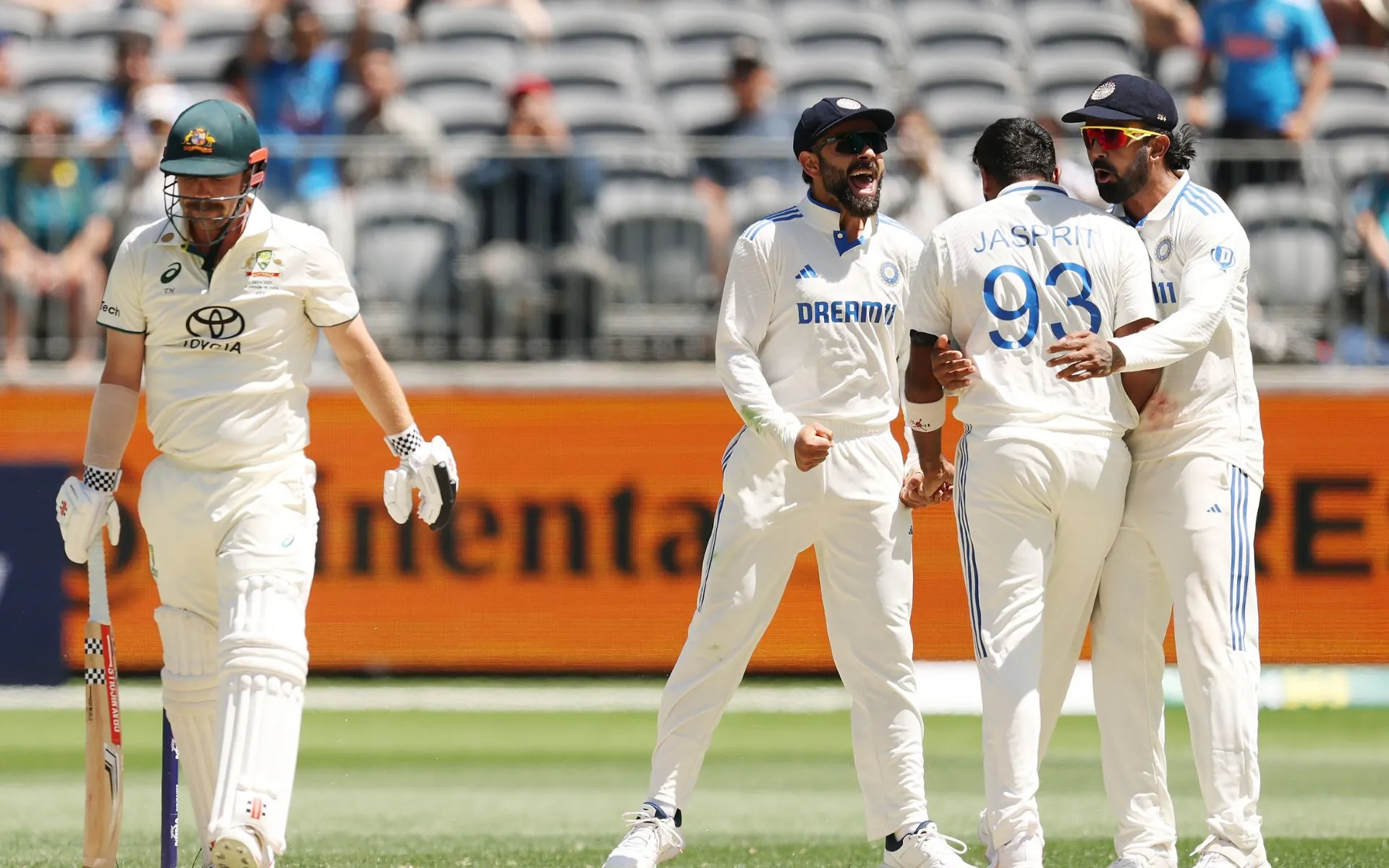 India secured a huge win in the first Test [Source: @cricketcomau/x]