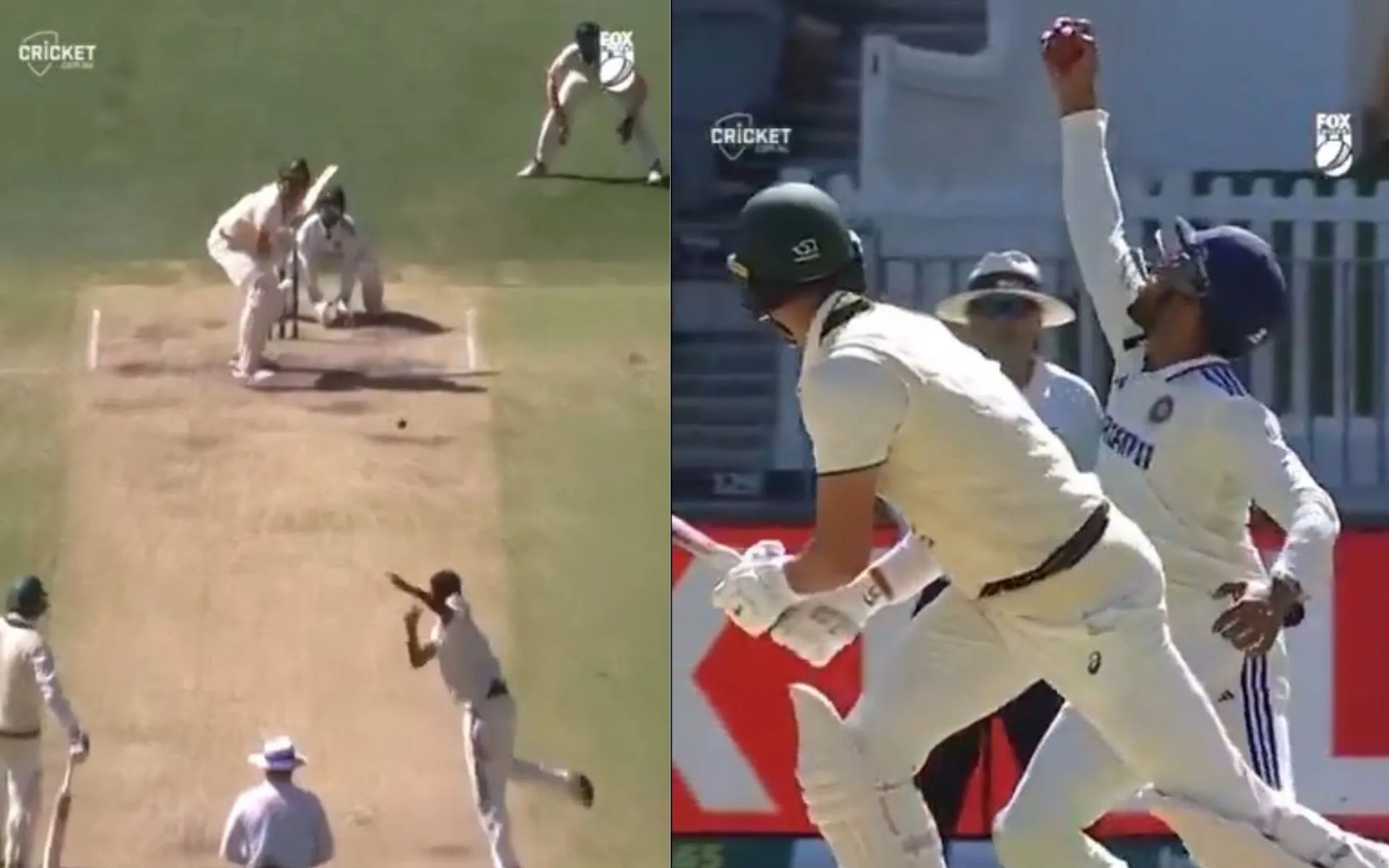 Dhruv Jurel in action against Australia on Day 4 [Source: @cricketcomau/x]
