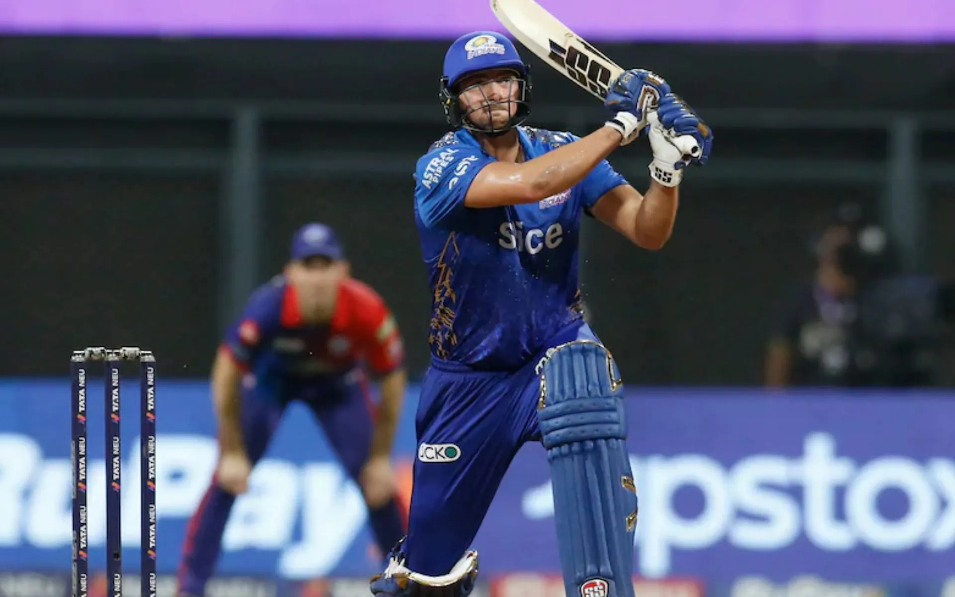 Tim David For Mumbai Indians [Source: @dwivediachyut41/x.com]