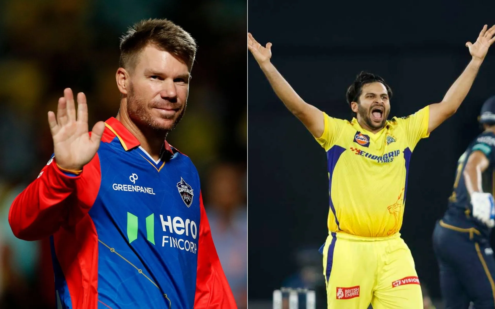 David Warner and Shardul Thakur remained unsold. [Source: @SPORTYVISHAL & @CricCrazyJohns/X]