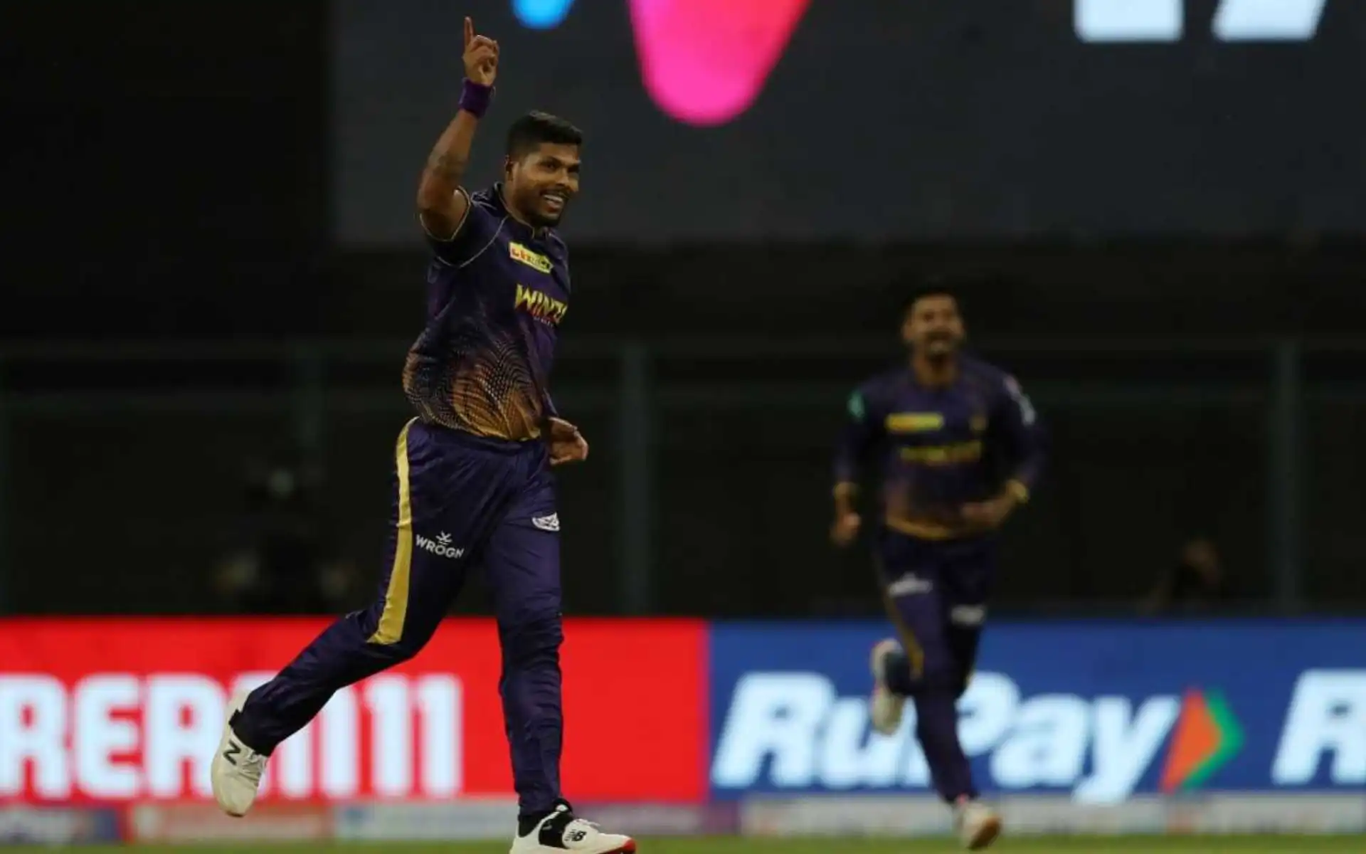 Umesh Yadav during his team for KKR [Source: @Kettavan_Freak/x.com]