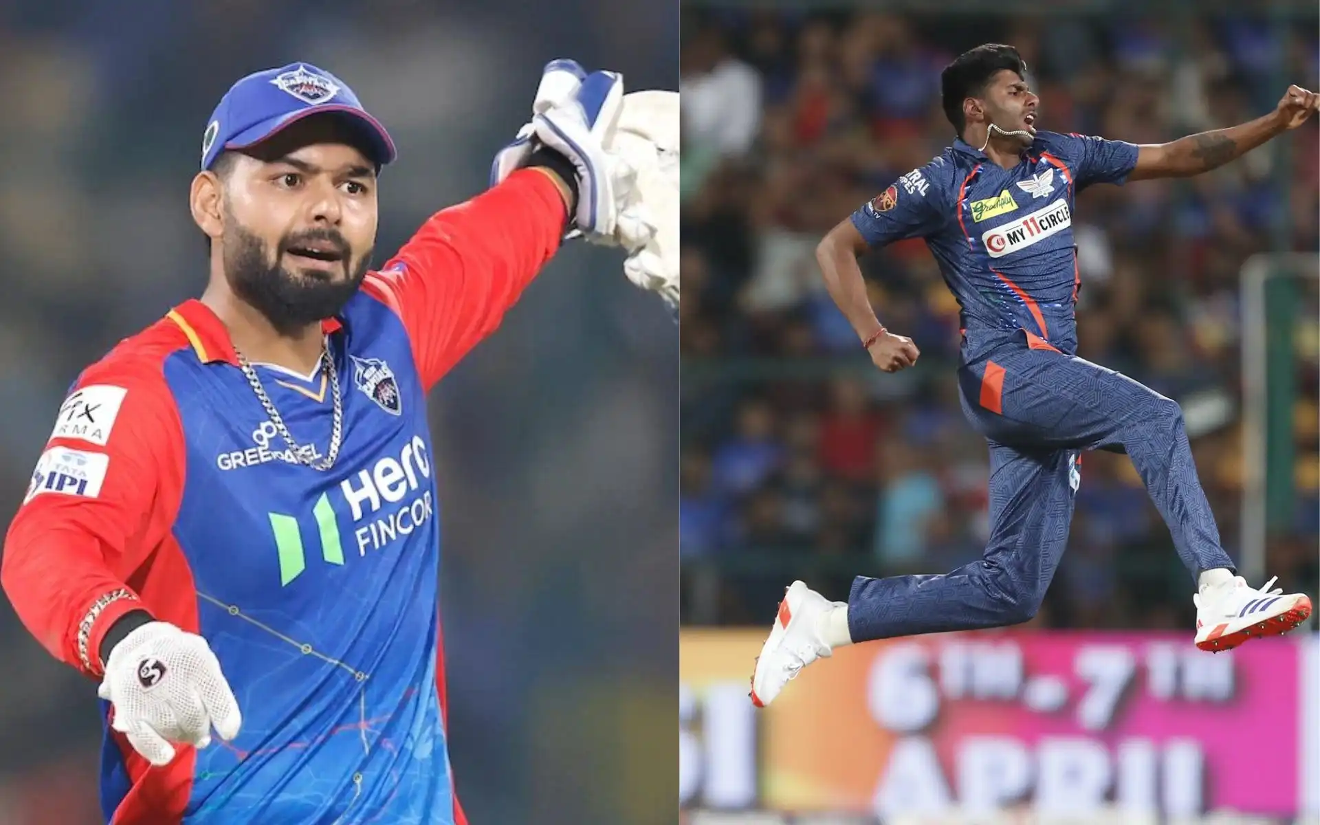 Rishabh Pant and Mayank Yadav [Source: @CricCrazyJohns/X.com]