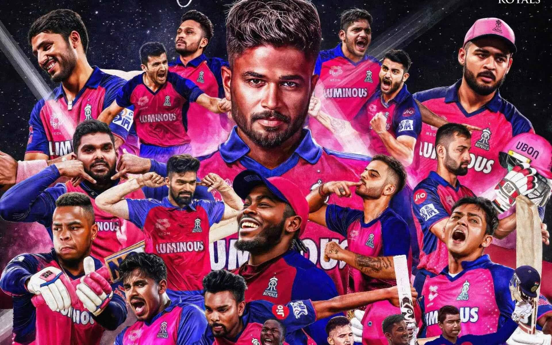 IPL 2025 के लिए राजस्थान रॉयल्स की टीम (Source: @rajasthanroyals/X.com)