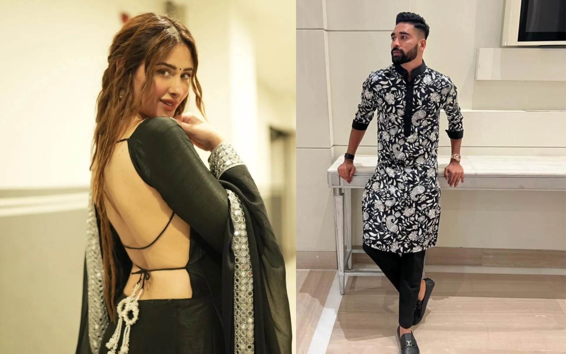 Siraj dating Mahira Sharma? [Source: @mdsirajofficial/X.Com]
