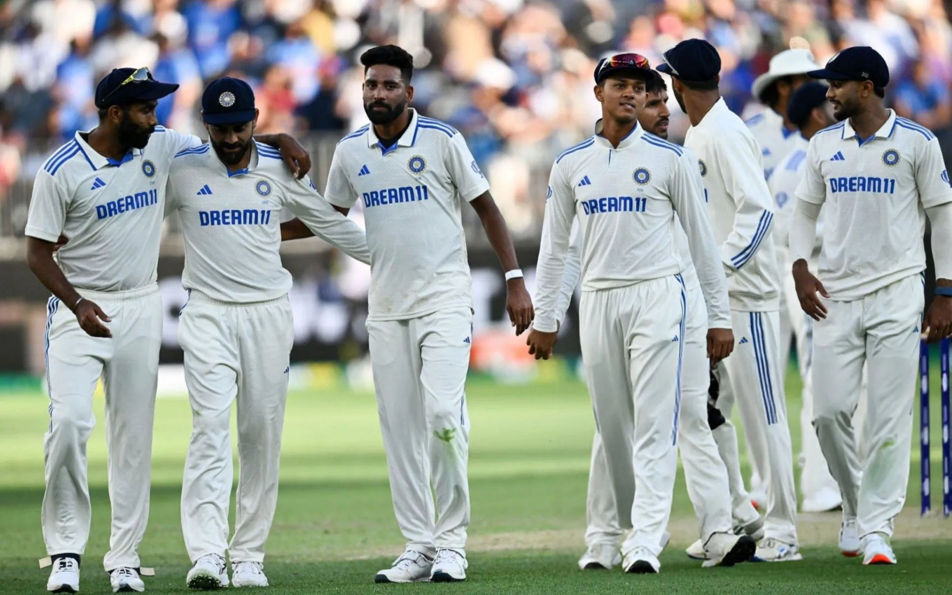 India Test XI - (Source:@MufadalVohra/X.com)