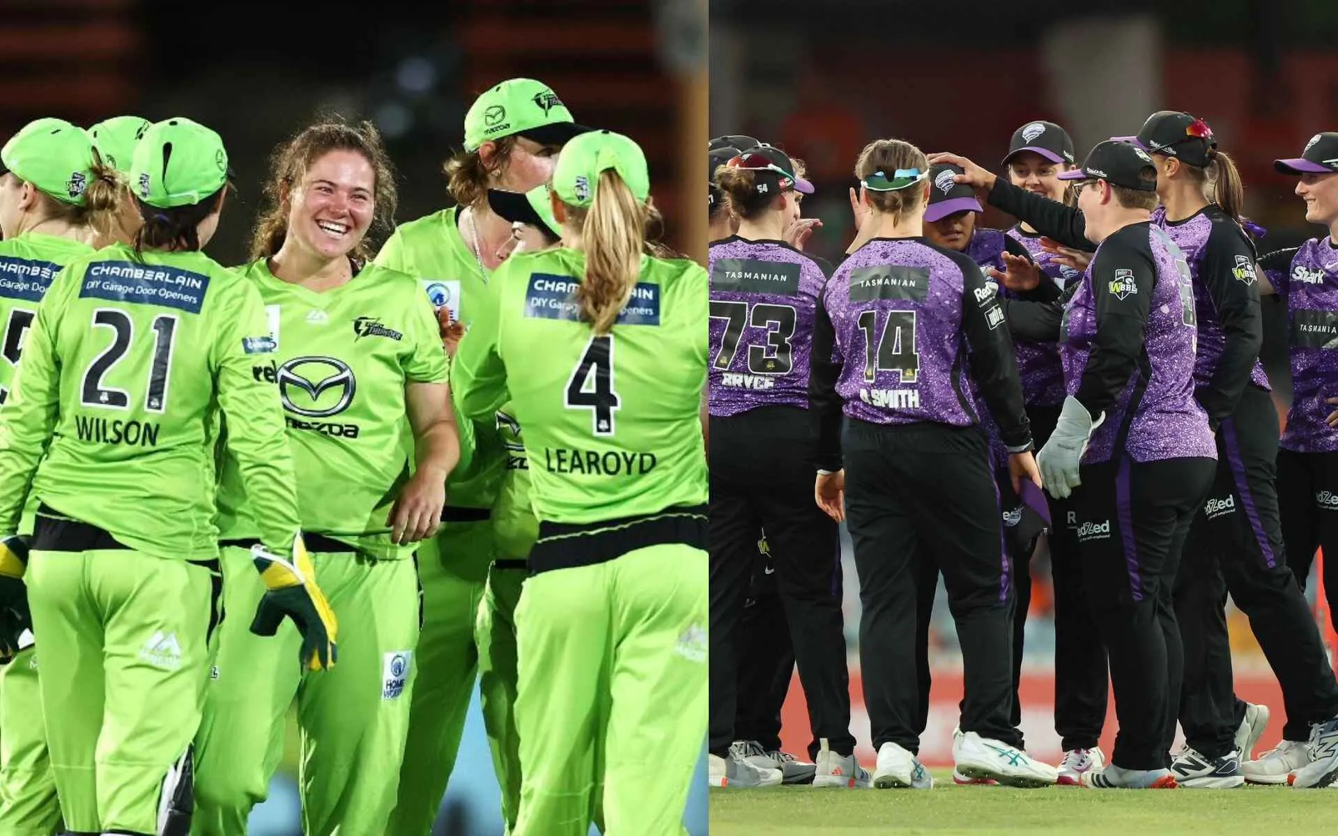 Hobart Hurricanes Women vs Sydney Thunder Women (Source: @HurricanesBBL,x.com)