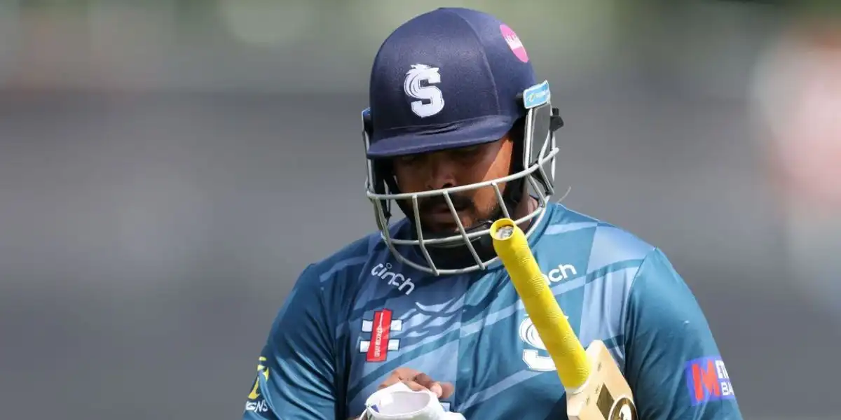 Prithvi Shaw falls for a duck in SMAT [Source: @SportsLab18/X.com]