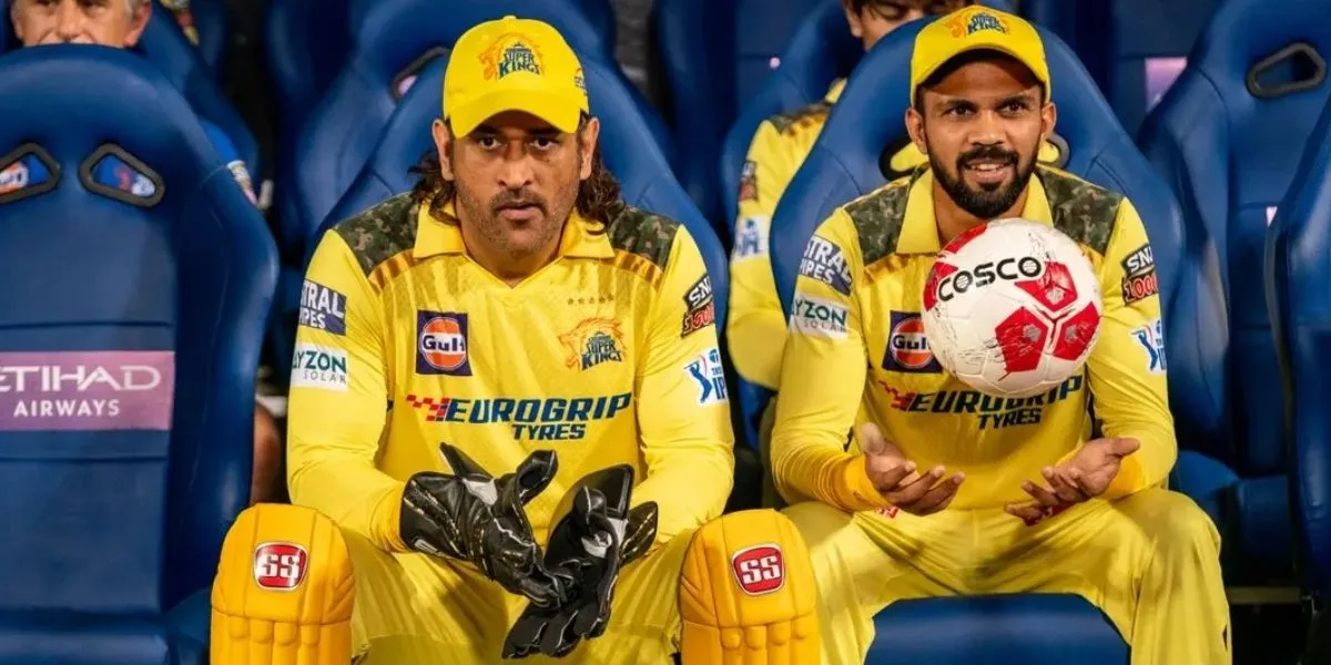 CSK And MS Dhoni - (Source:@Johns/X.com)