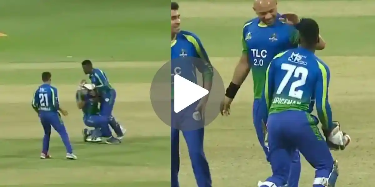 [Watch] Dramatic Fielding! Tymal Mills, Andre Fletcher Collide In Abu Dhabi T10 League