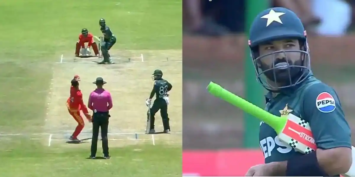 Sikandar Raza and Rizwan - (Source:@ScreenGrab)