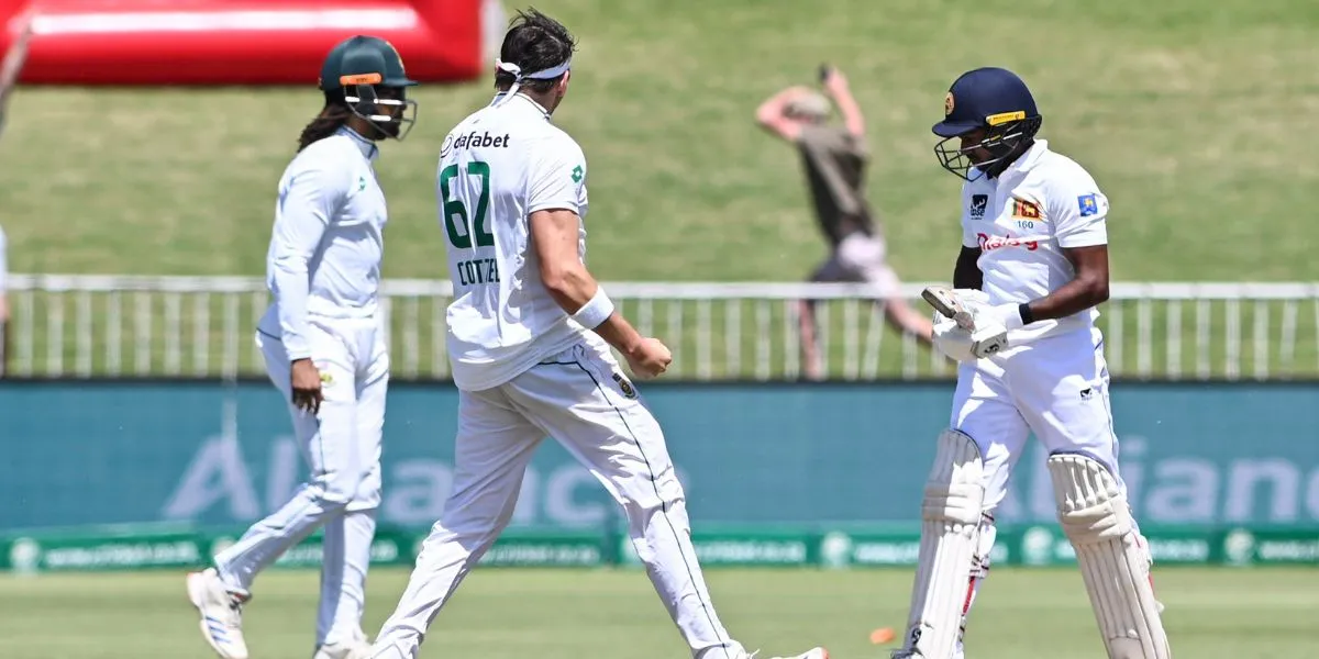 South Africa Vs Sri Lanka in Durban [Source: @ProteasMenCSA/X.Com]
