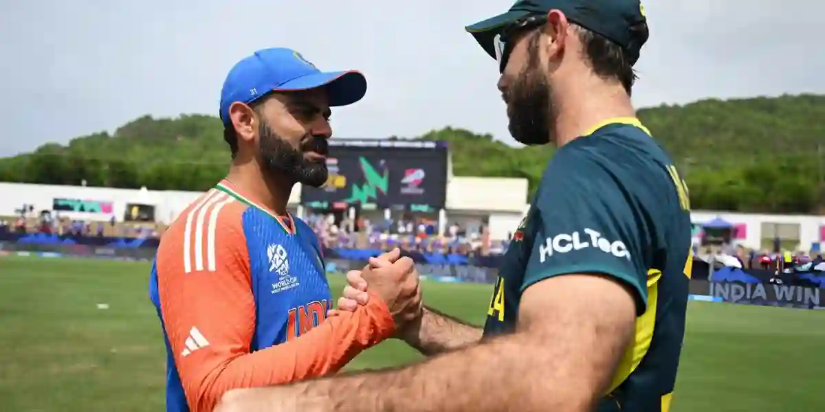 Maxwell and Kohli during T20 WC [Source: @mufaddal_vohra/X.Com]
