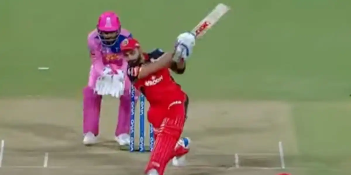 Shreyas Gopal picked up a hattrick against RR (Source:@BrandBrahma/YouTube)