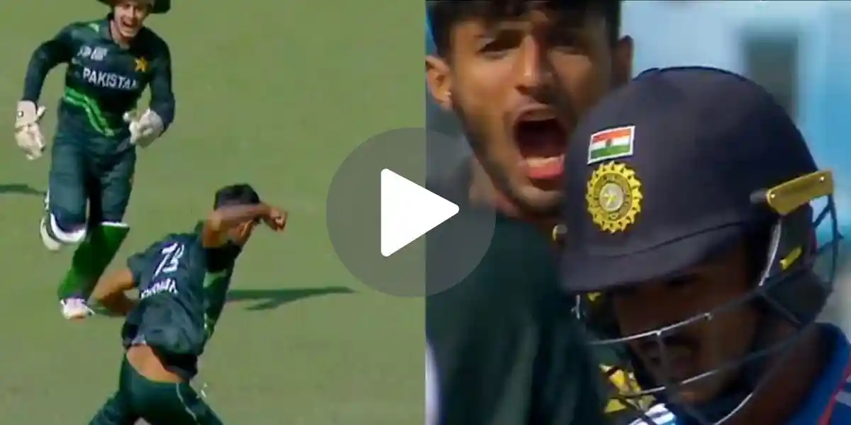 [Watch] CSK Rejected Ayush Mhatre Gets Fiery Send Off From Pakistan Bowler U 19  In Asia Cup Clash