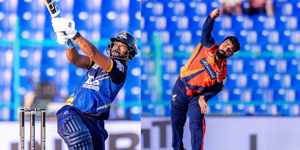 DG vs DB Abu Dhabi T10 2024 (Source: @DelhiBullsT10 and @TeamDGladiators/X.com)