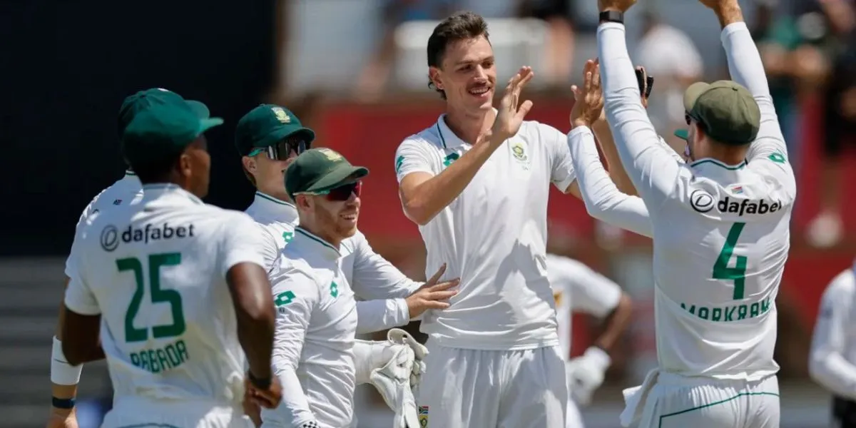 South Africa defeated Sri Lanka in the first Test (Source:@weRcricket,x.com)