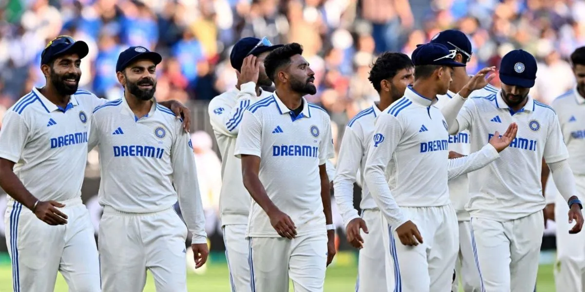 The Indian cricket team [Source: @ImRaina/X.Com]