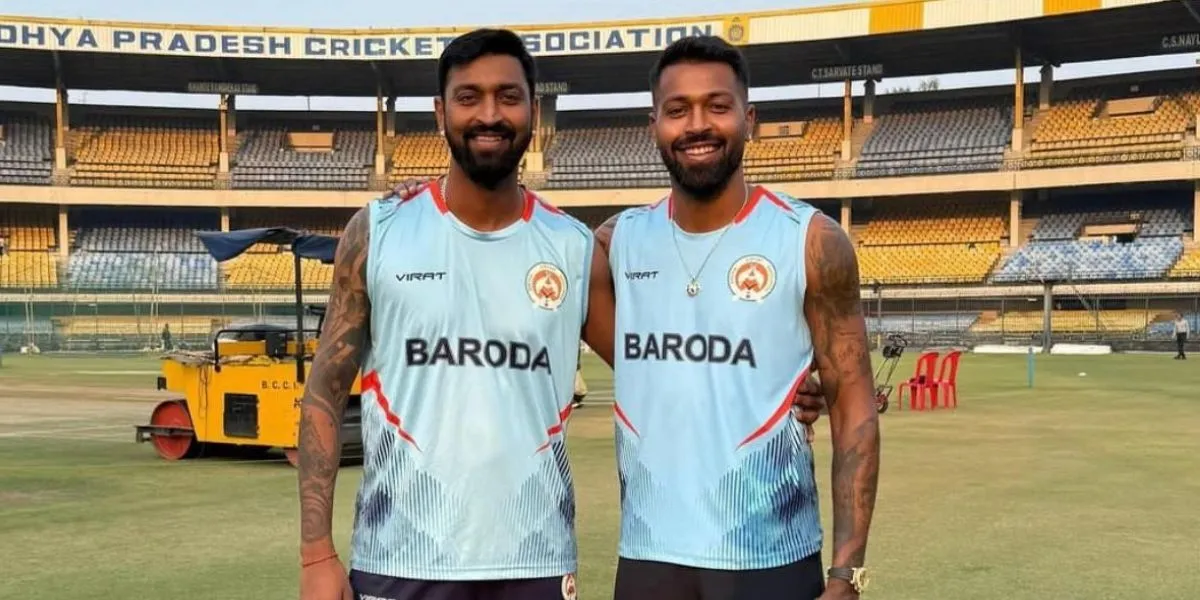 Hardik Pandya and Krunal Pandya - (Source:@Johns/X.com)