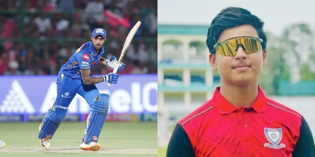 Tilak Varma and Vaibhav Suryavanshi [Source: @BiharInfra, @CricCrazyJohns/x.com]
