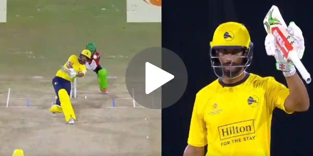 [Watch] Pakistan Captain Shan Masood Shines In GSL; Blasts Tahir And Co In An Audacious Manner