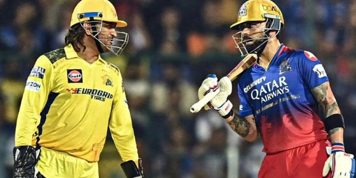 Dhoni and Kohli in IPL (Source:@Ashwin_tweetz/X.com)