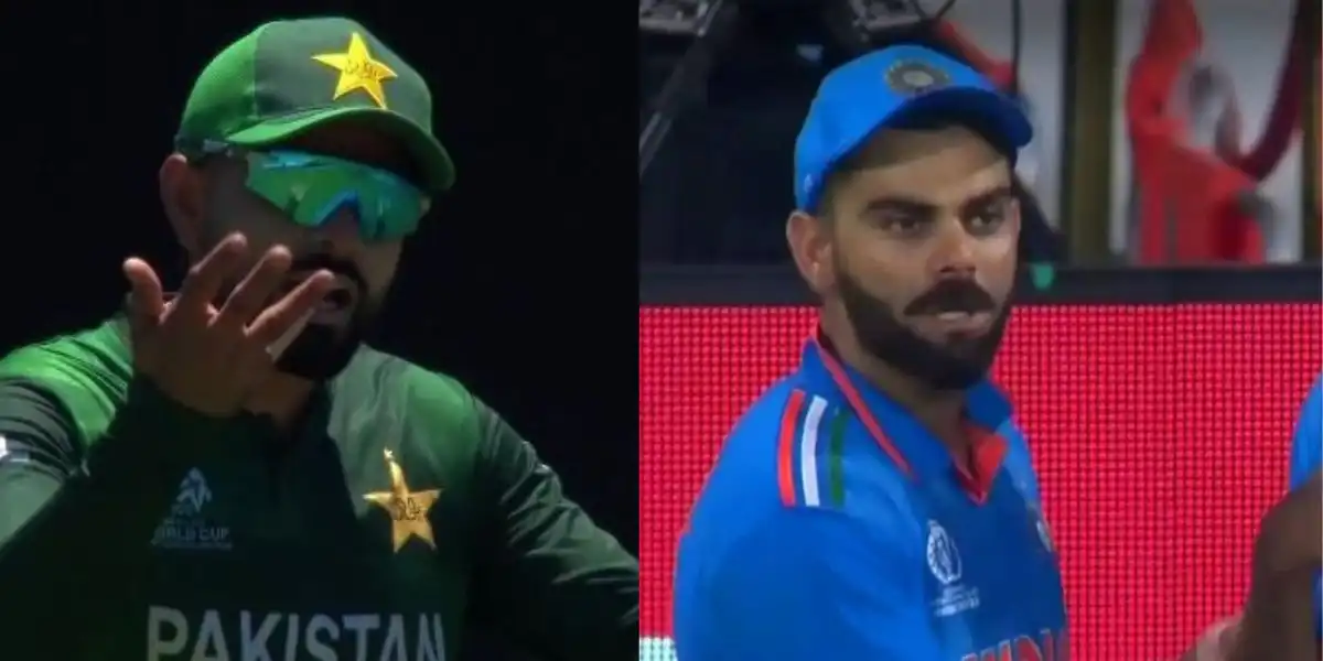 Babar Azam and Virat Kohli for their respective countries (Source:@republicofgames/X.com)