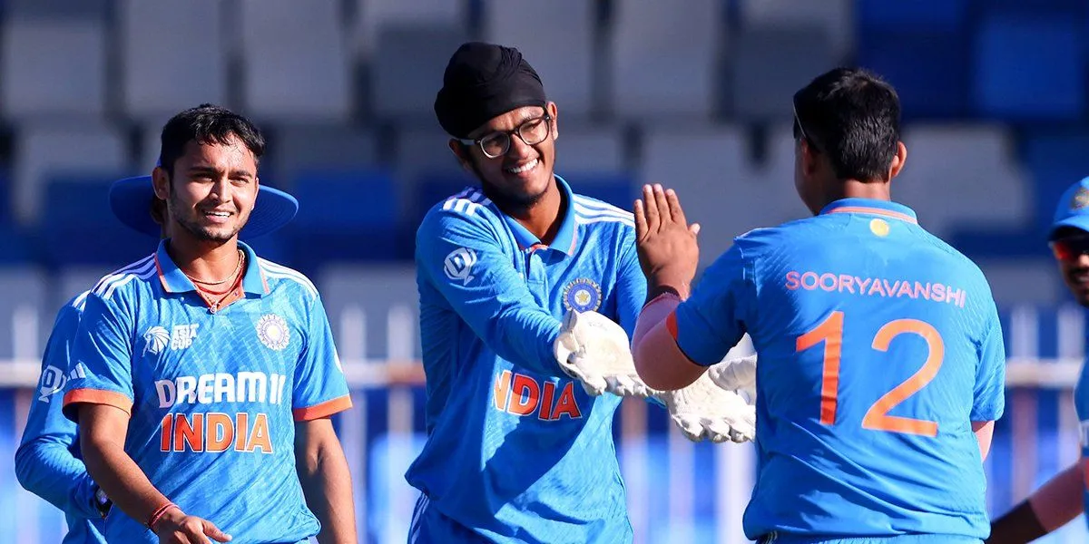 India U19 defeated UAE to qualify for the semifinals [Source: @BCCI/x]