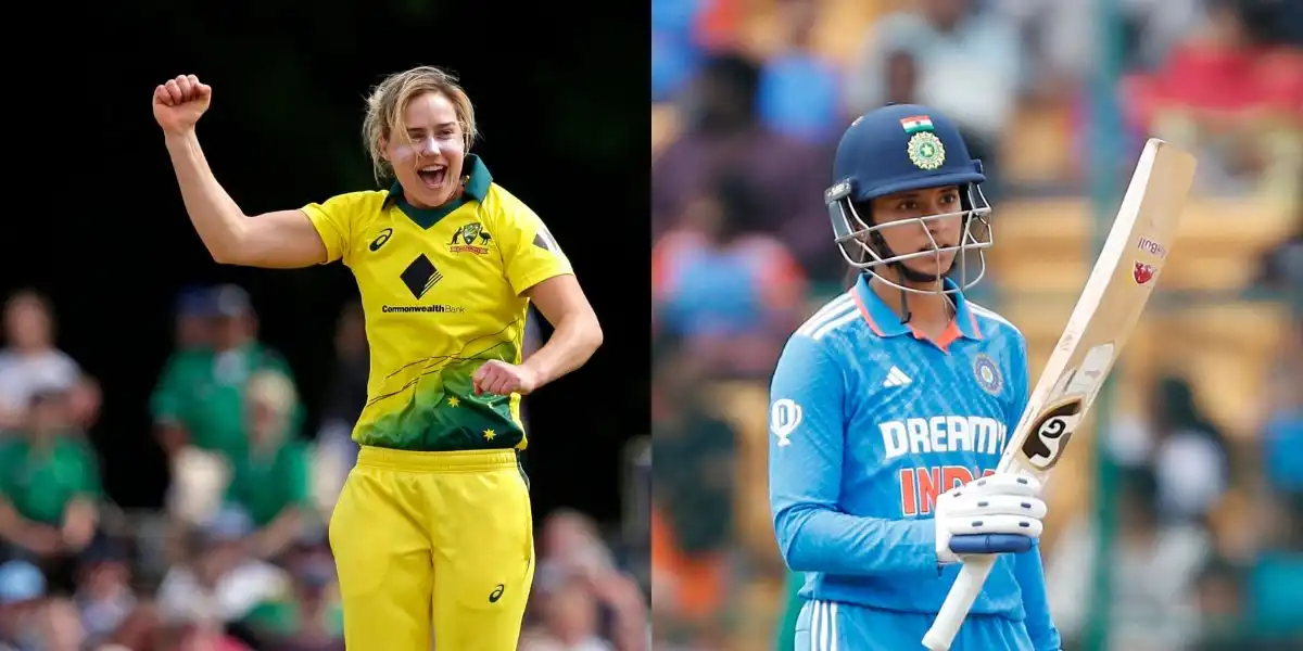 Ellyse Perry and Smriti Mandhana [Source: @cricketcomau, @CricCrazyJohns/x.com]
