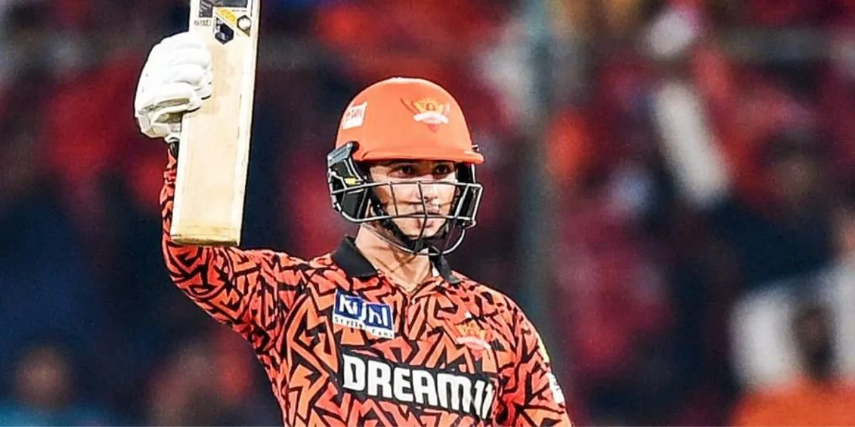 Abhishek Sharma earned his name by playing a monstrous knock in IPL 2024 [Source: @mufaddal_vohra/X.com]