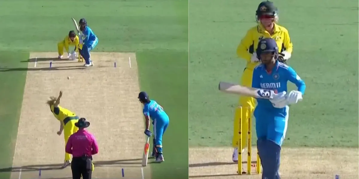 Rodrigues Falls To Kim Garth's Stunning Delivery (Source:@hotstar, screengrab)