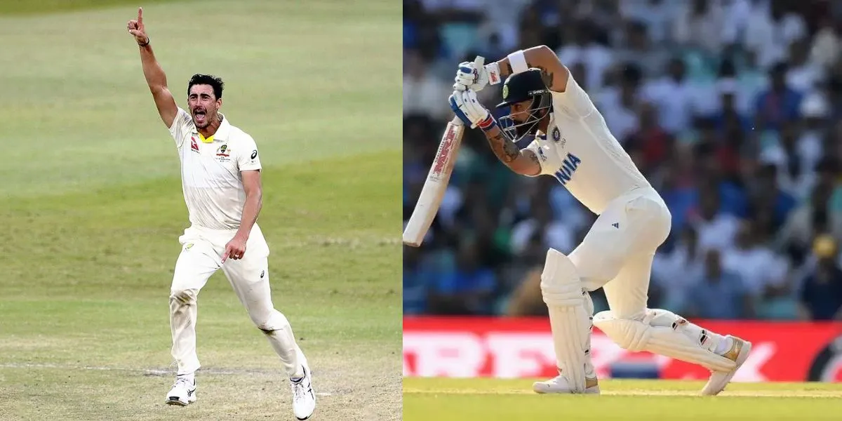 Mitchell Starc and Virat Kohli [Source: @KKRiders, @imVkohli/x.com]