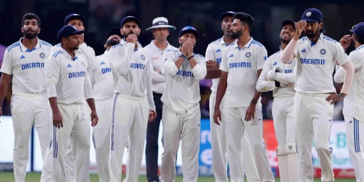India vs Australia in pink-ball Test (Source:@ImTanujSingh,x.com)
