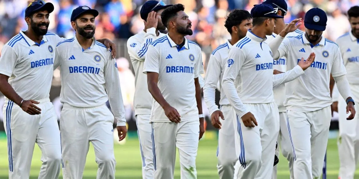 India vs Australia in BGT (Source:@CricCrazyJohns,X.COM)