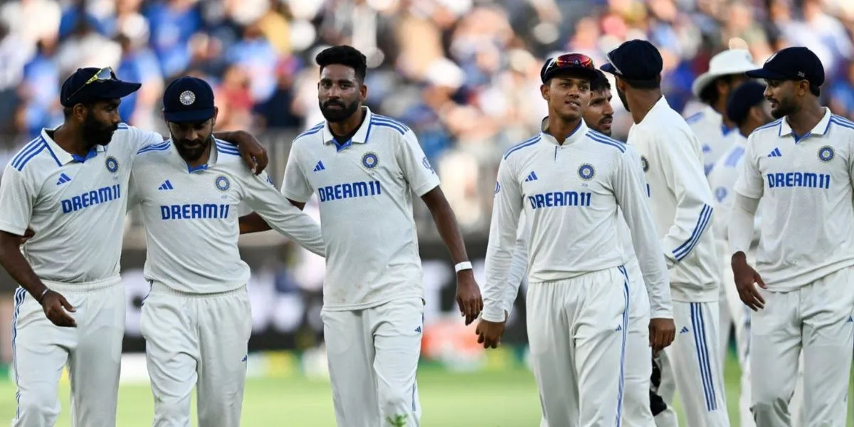 India vs Australia in Perth Test (Source:@ImRaina,x.com)