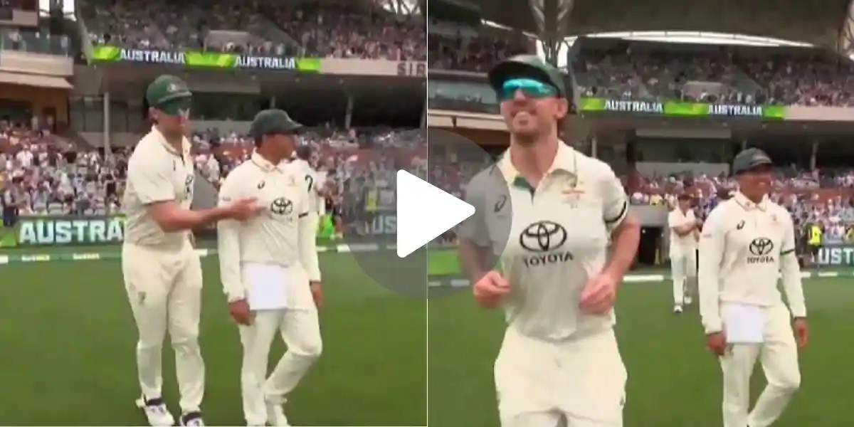 [Watch] Mitchell Marsh's 'Inappropriate Touch' Makes Usman Khawaja Blush Like A Teenager